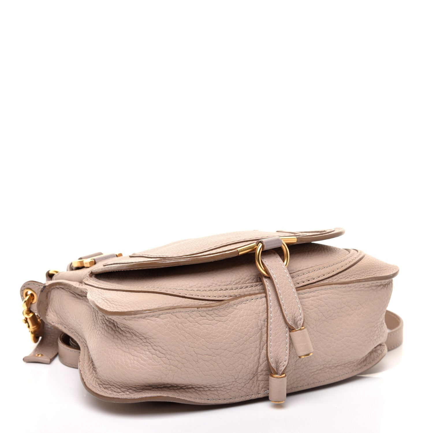 Chloe Calfskin Mini Marcie Satchel Nude Pink 4 of 10
