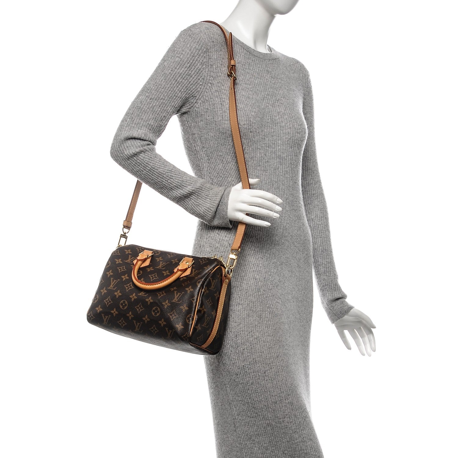 Louis Vuitton Monogram Speedy Bandouliere 25 2 of 7