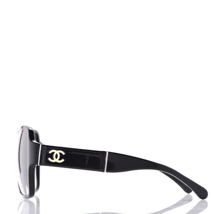 Chanel CC Sunglasses 1345 Black 3 of 8