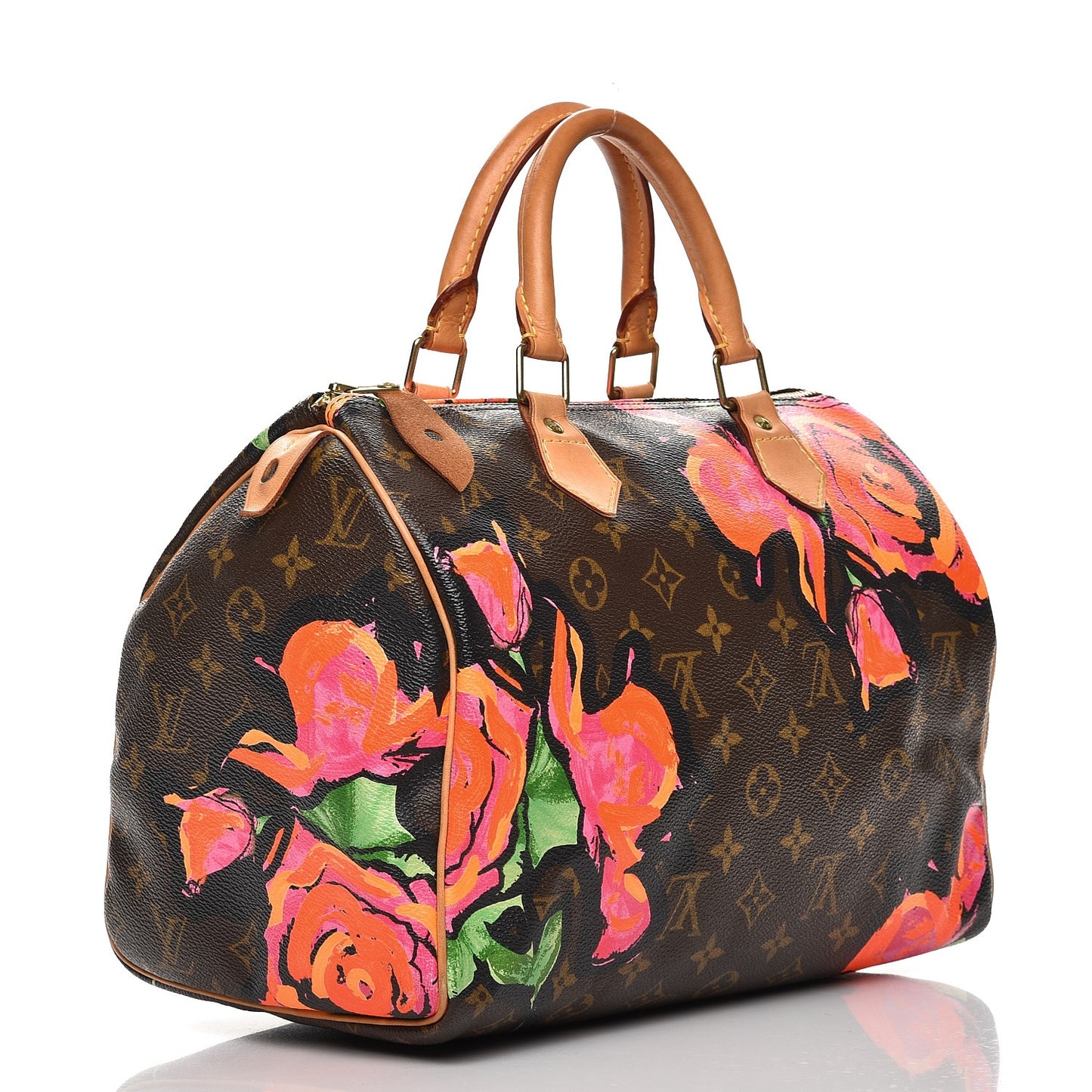 Monogram Roses Speedy 30