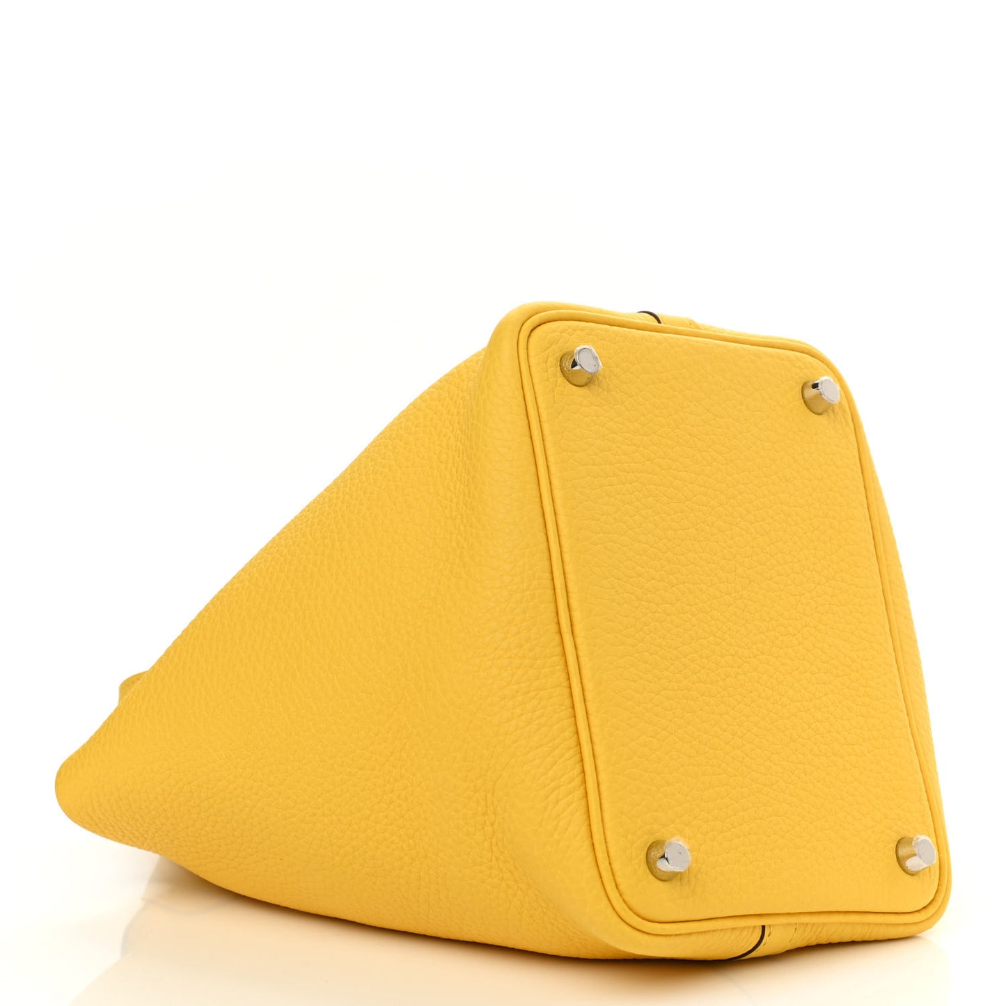 Taurillon Clemence Picotin Lock 18 PM Jaune De Naples