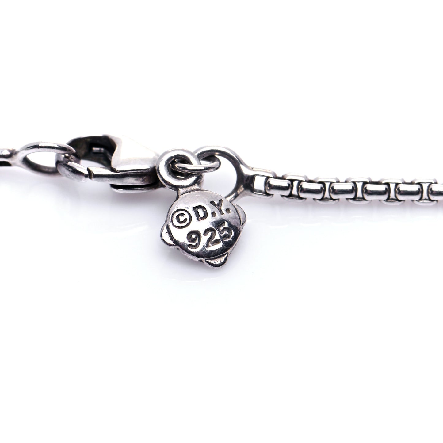 Sterling Silver 1.7mm Baby Box Chain Necklace 18"