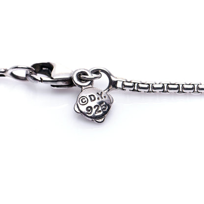 David Yurman Sterling Silver 1.7mm Baby Box Chain Necklace 18" 5 of 5