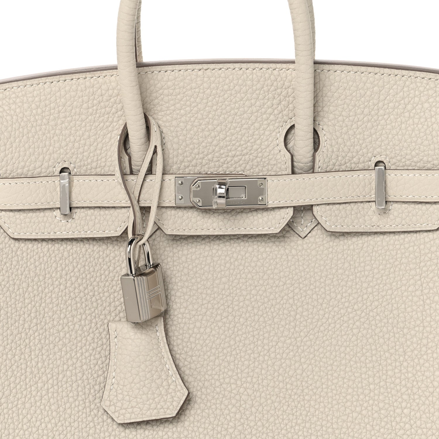 Hermes Togo Birkin 25 Craie 8 of 14