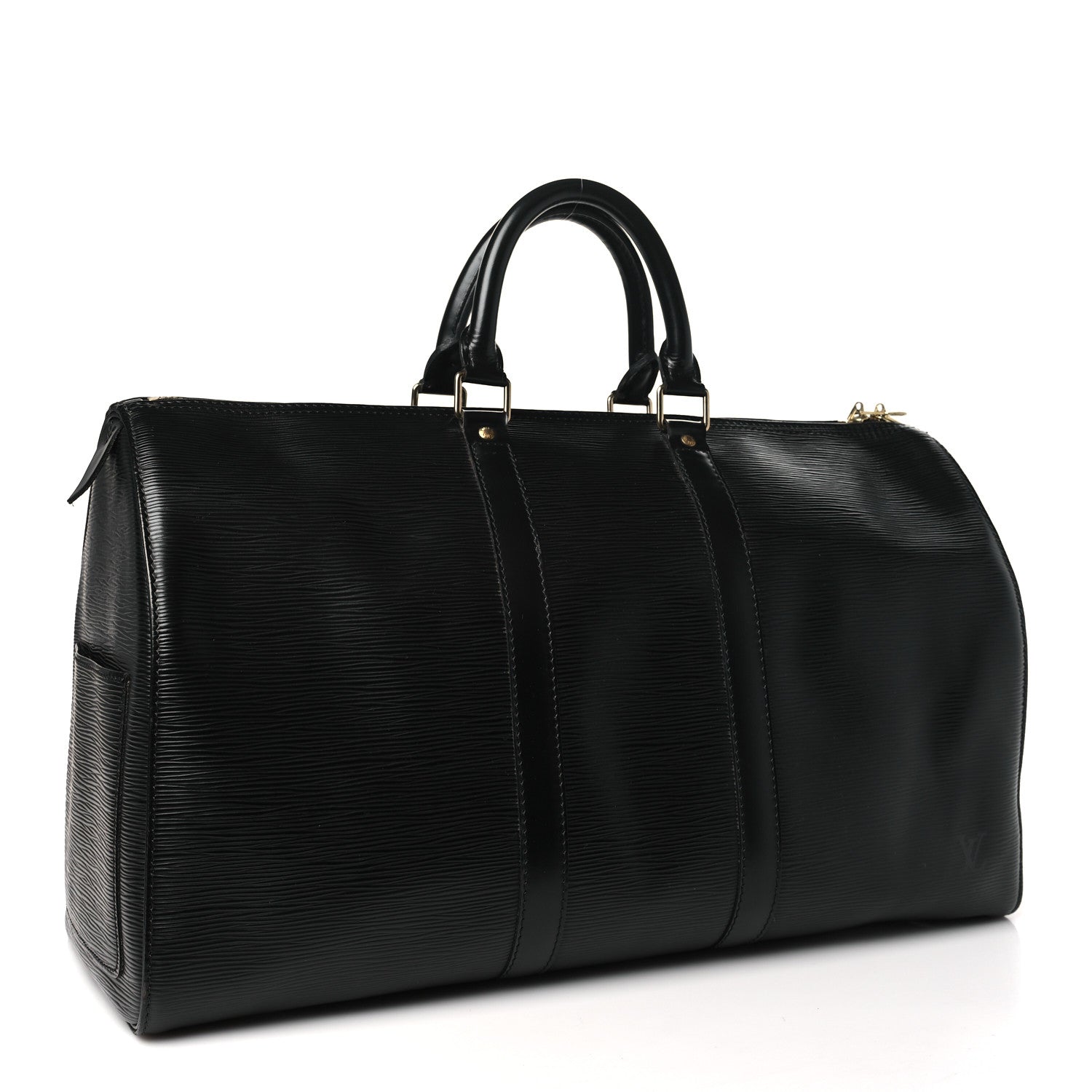 Louis Vuitton Epi Keepall 45 Black 2 of 8