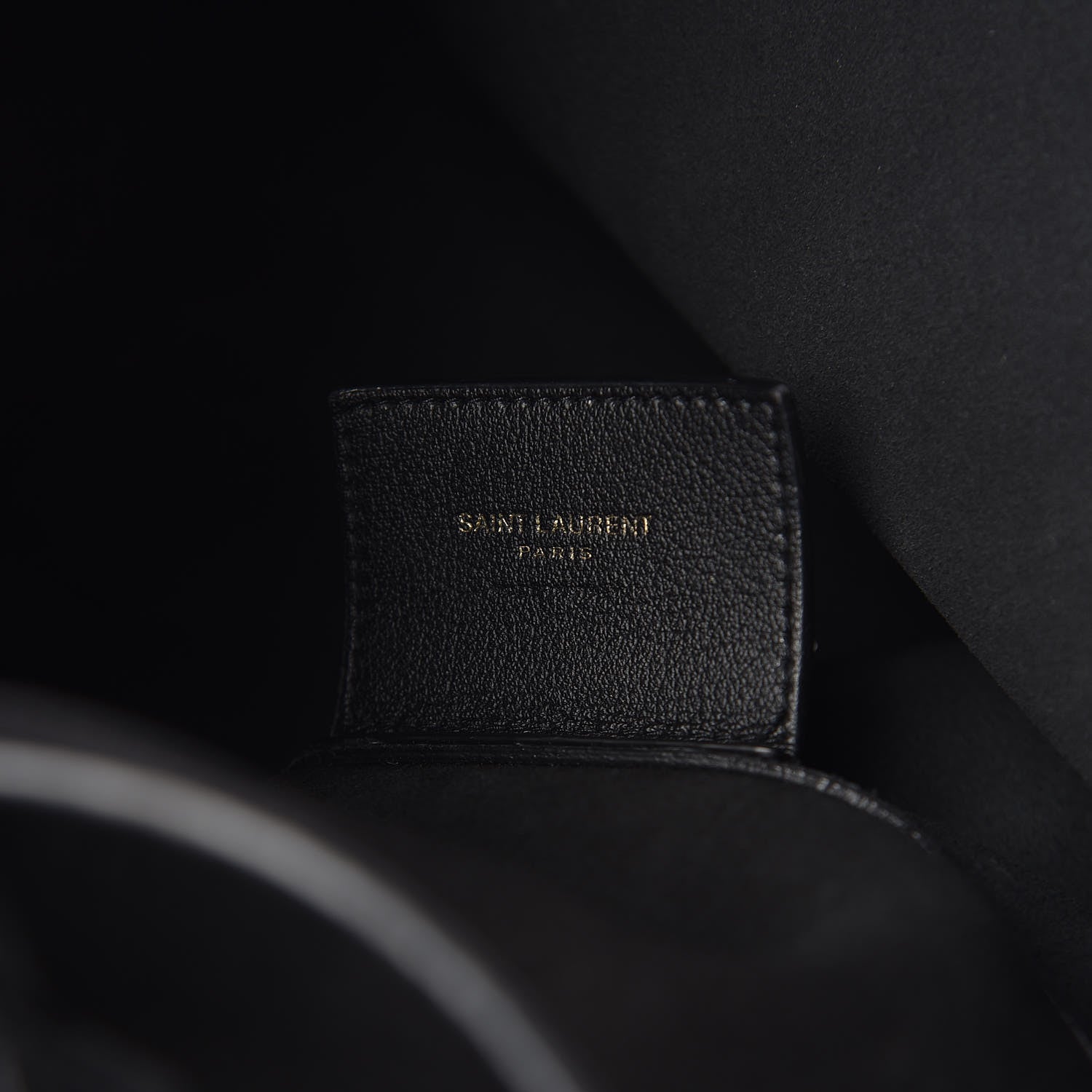 Saint Laurent Calfskin Medium Shopping Tote Black 8 of 11