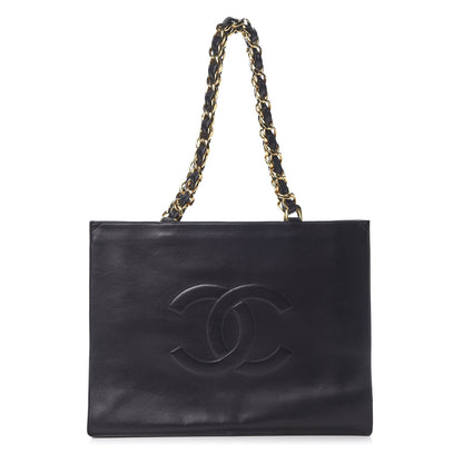 Chanel Lambskin CC Shoulder Bag Black 1 of 13