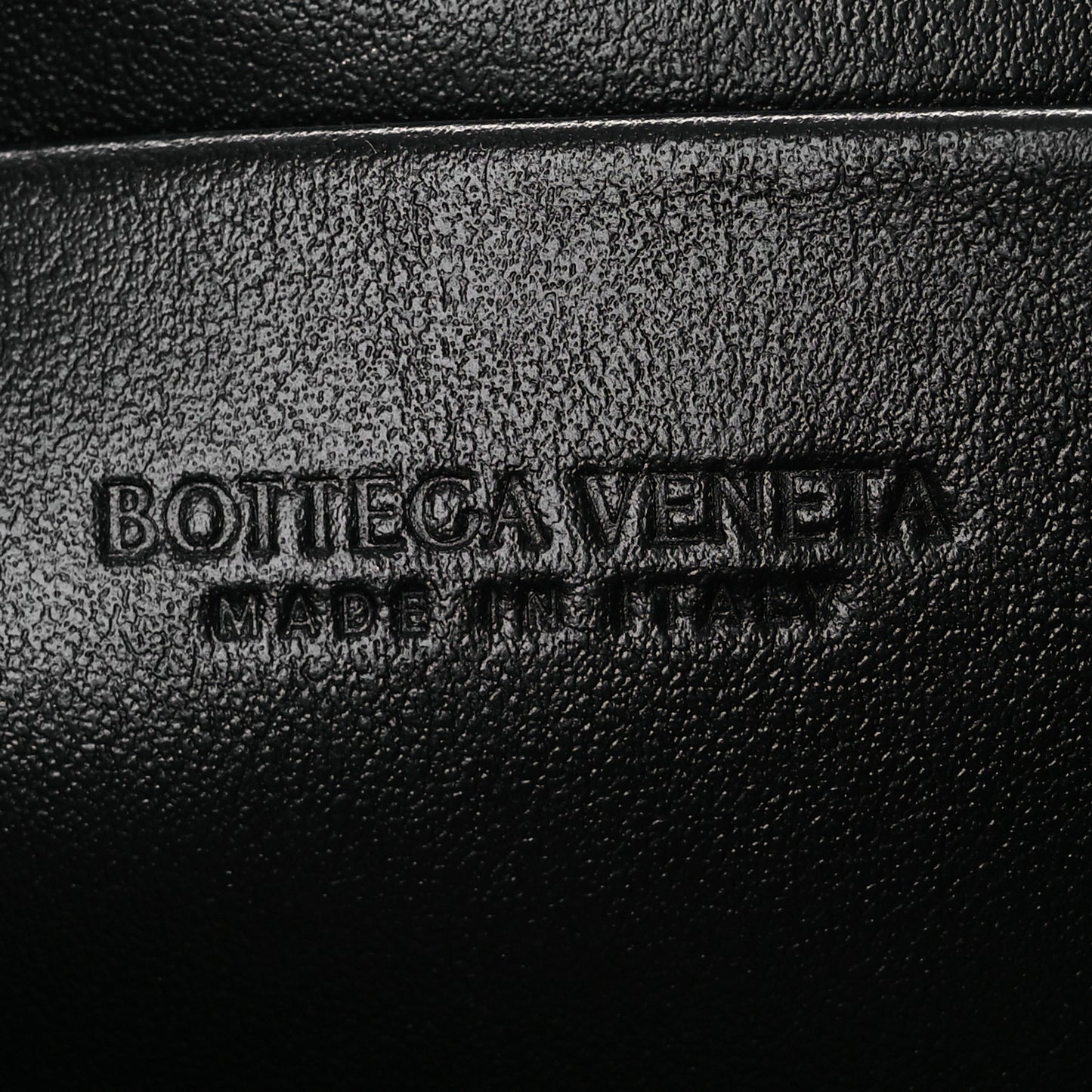 Calfskin Intrecciato Bang Bang Vanity Case Black