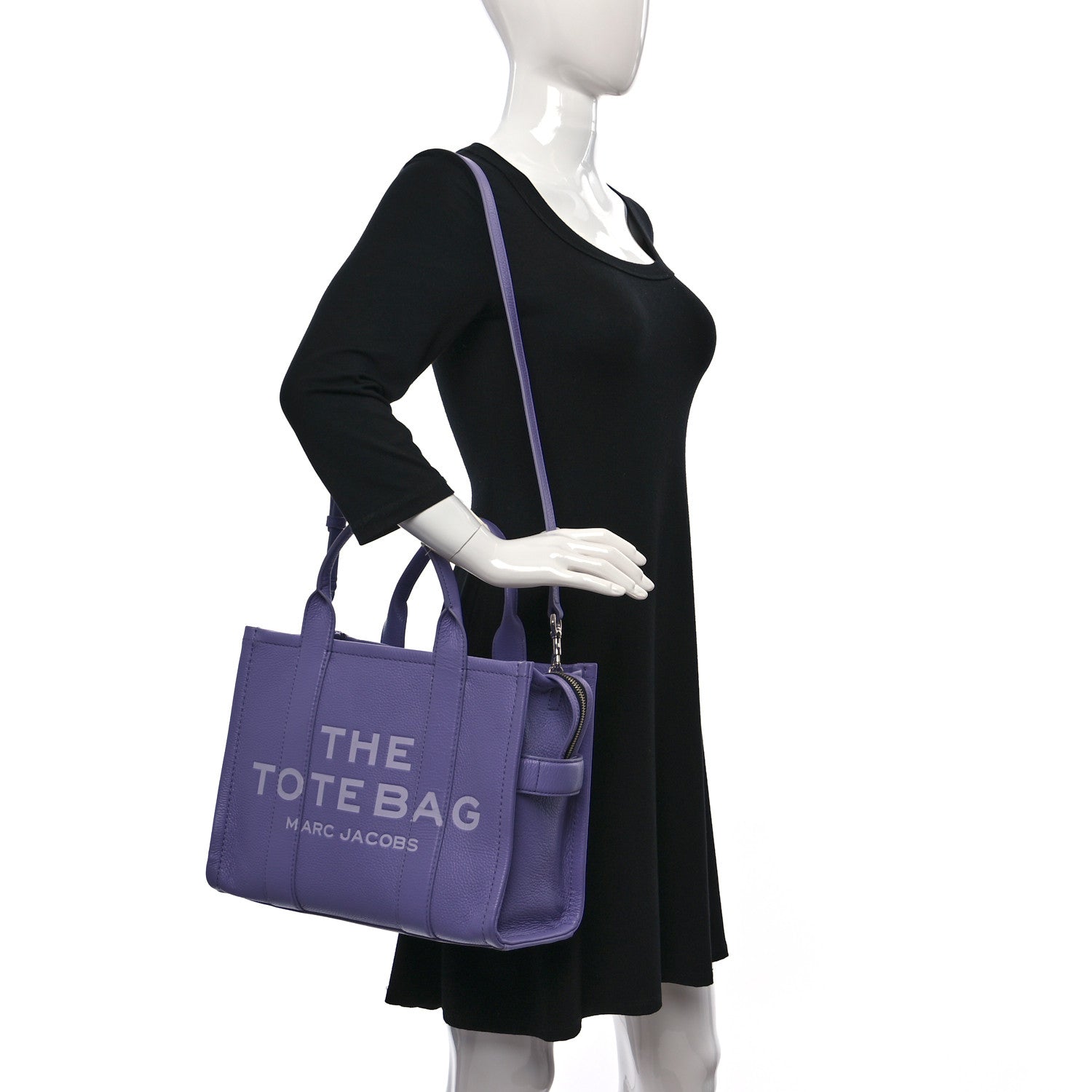 Marc Jacobs Grained Calfskin Medium The Tote Bag in Daybreak 2 of 9