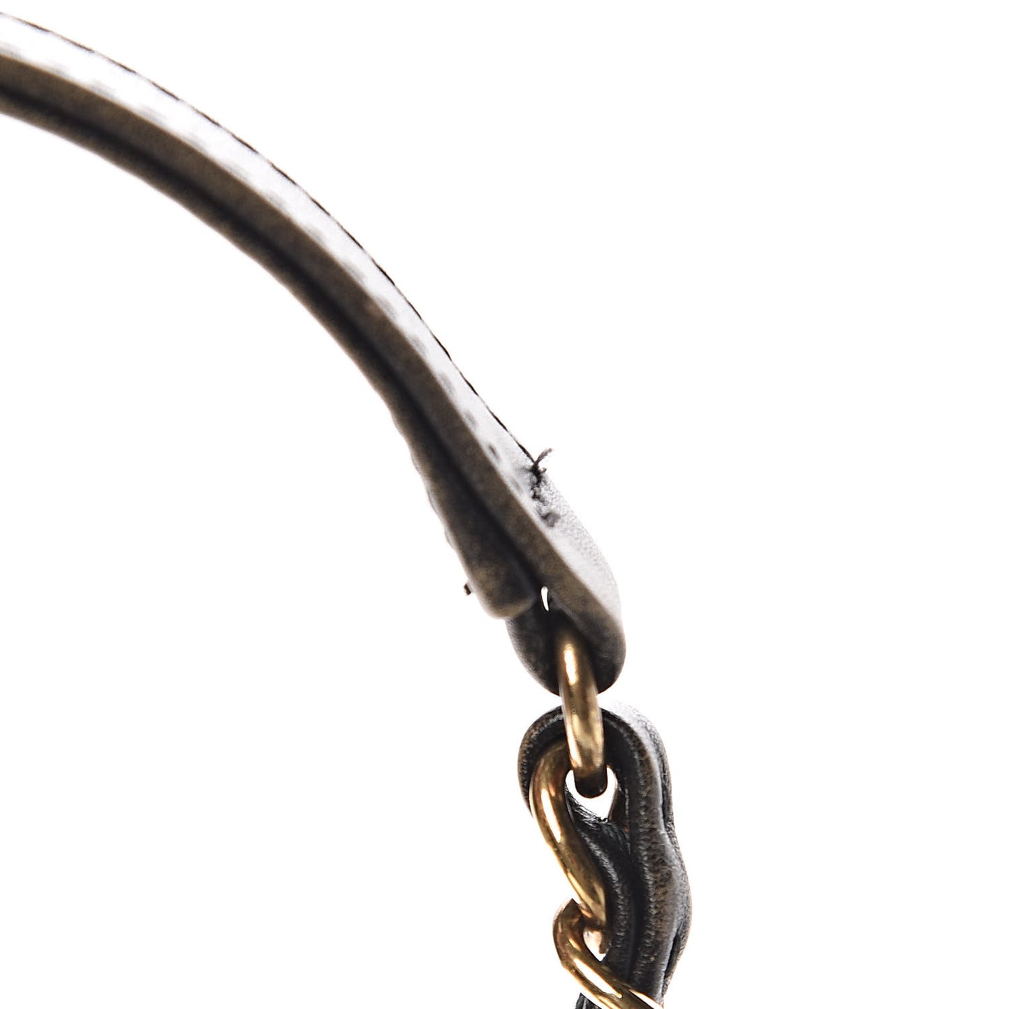 Calfskin Quilted Into The Fringe Hobo Black Gold