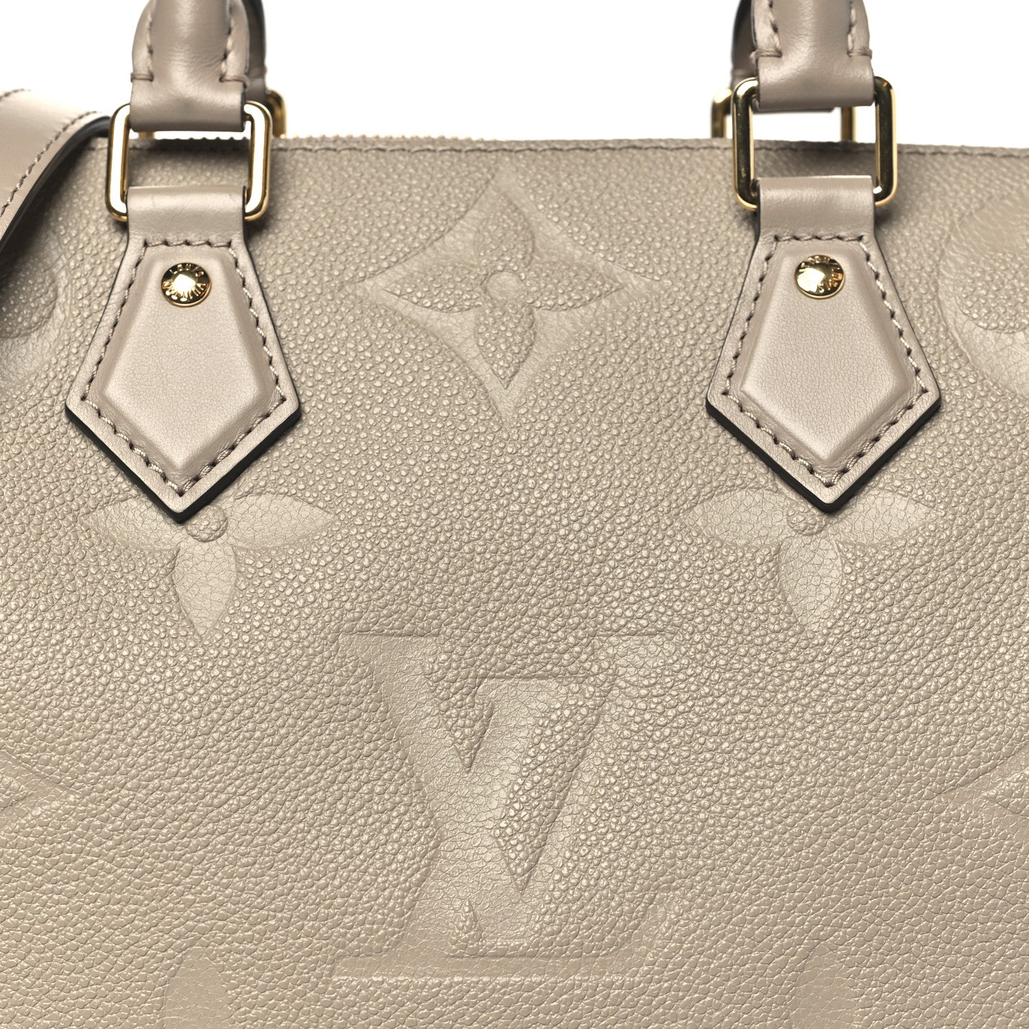 Louis Vuitton Empreinte Monogram Giant Speedy Bandouliere 25 Tourterelle 7 of 9