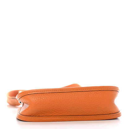 Hermes Taurillon Clemence Evelyne TPM Abricot 4 of 9