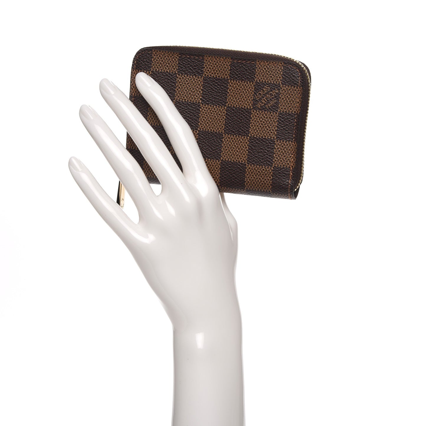Damier Ebene Zippy Coin Purse