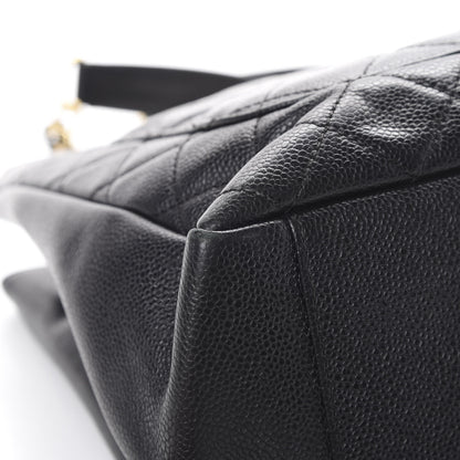 Chanel Caviar Quilted Grand Shopping Tote GST Black 11 of 17