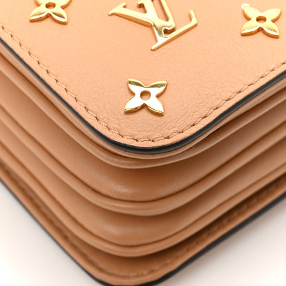 Louis Vuitton Calfskin Monogram Metal Rendez-Vous Camel 12 of 13