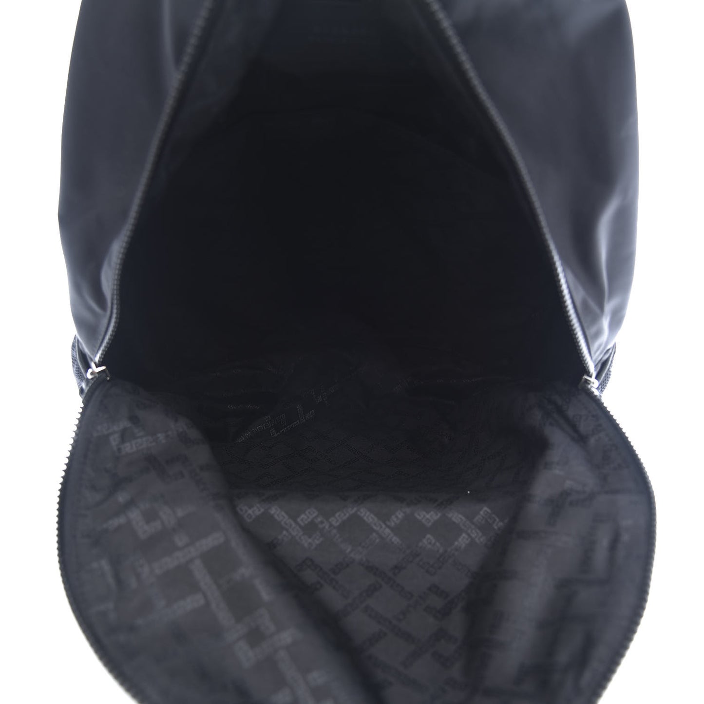 Nylon Palazzo Backpack Black