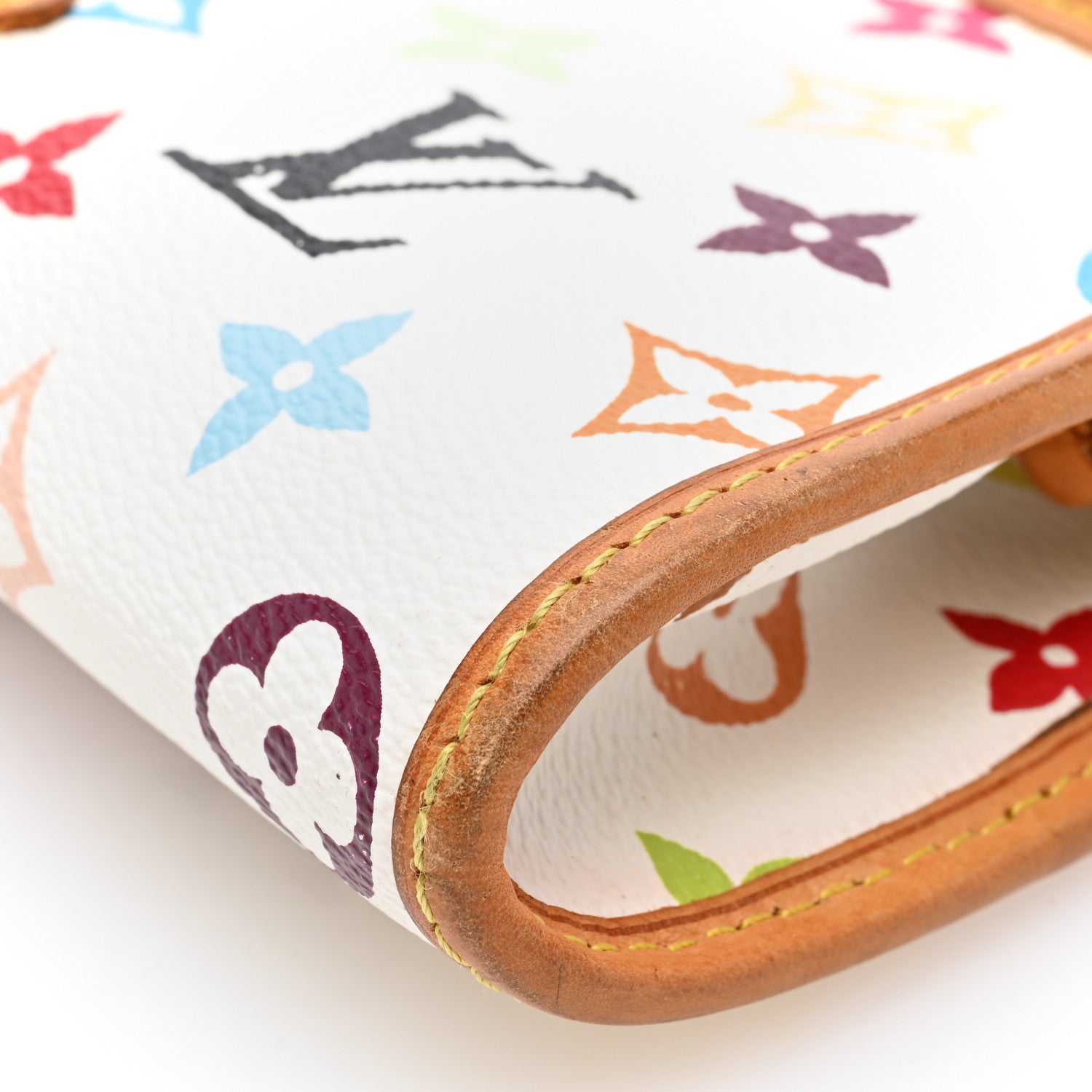 Louis Vuitton Monogram Multicolor Shirley White 9 of 13