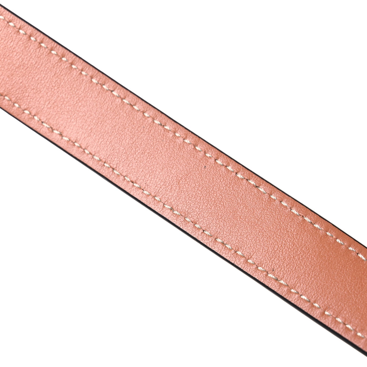 Shiny Calfskin Mini C Double Carry Rose Gold