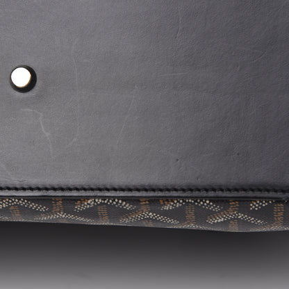 Goyard Goyardine Sac Marie Galante MM Black 10 of 16