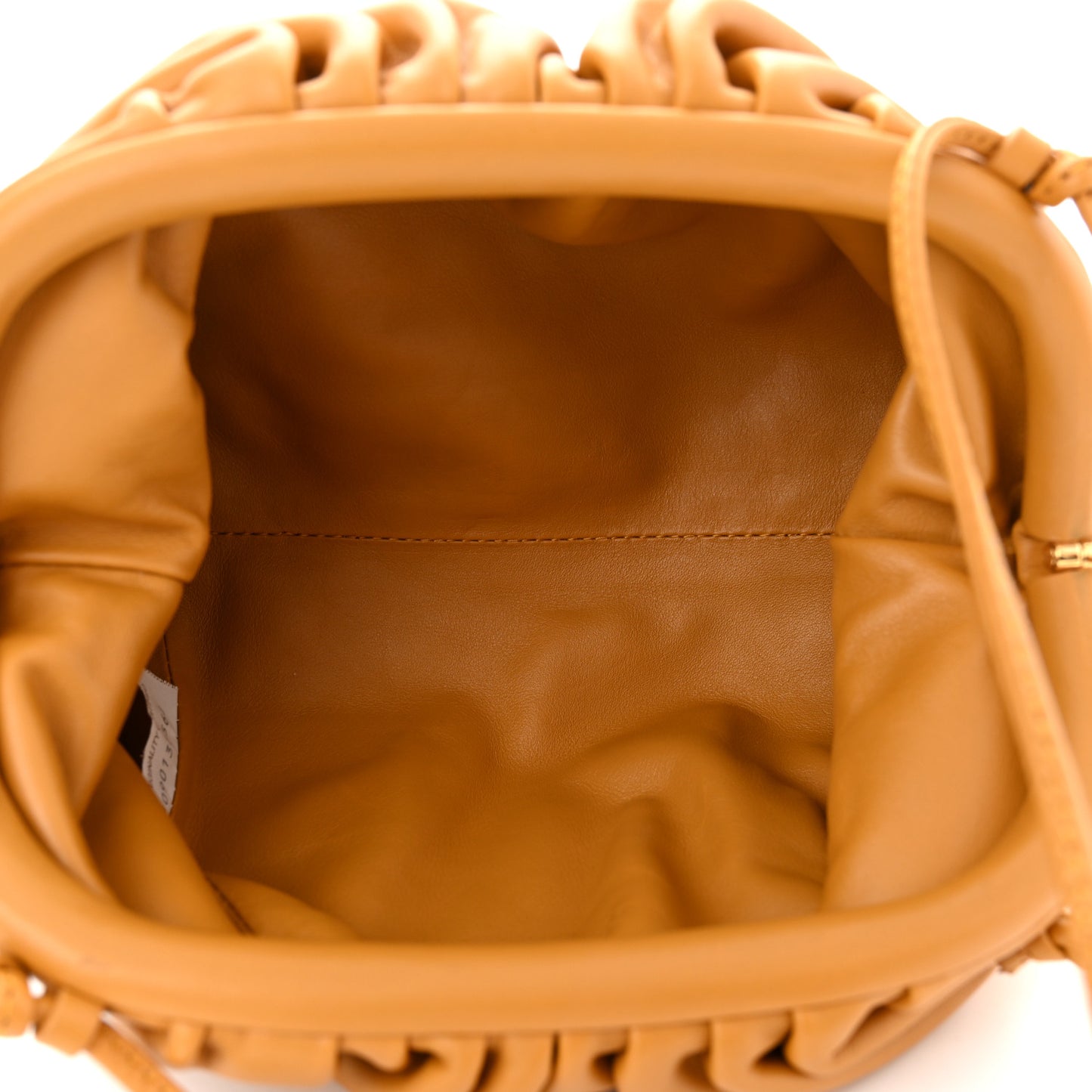 Butter Calfskin The Mini Pouch Camel
