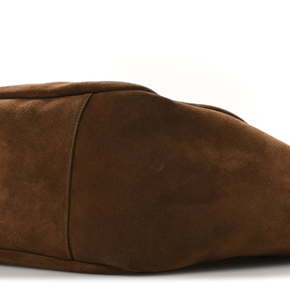Saint Laurent Suede Bea Tote Caramel Cognac 10 of 10
