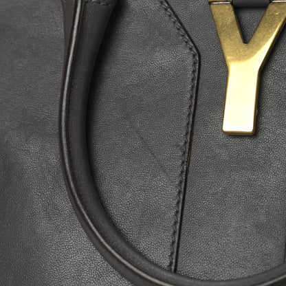 Saint Laurent Sheepskin Medium Cabas ChYc Grey 7 of 7