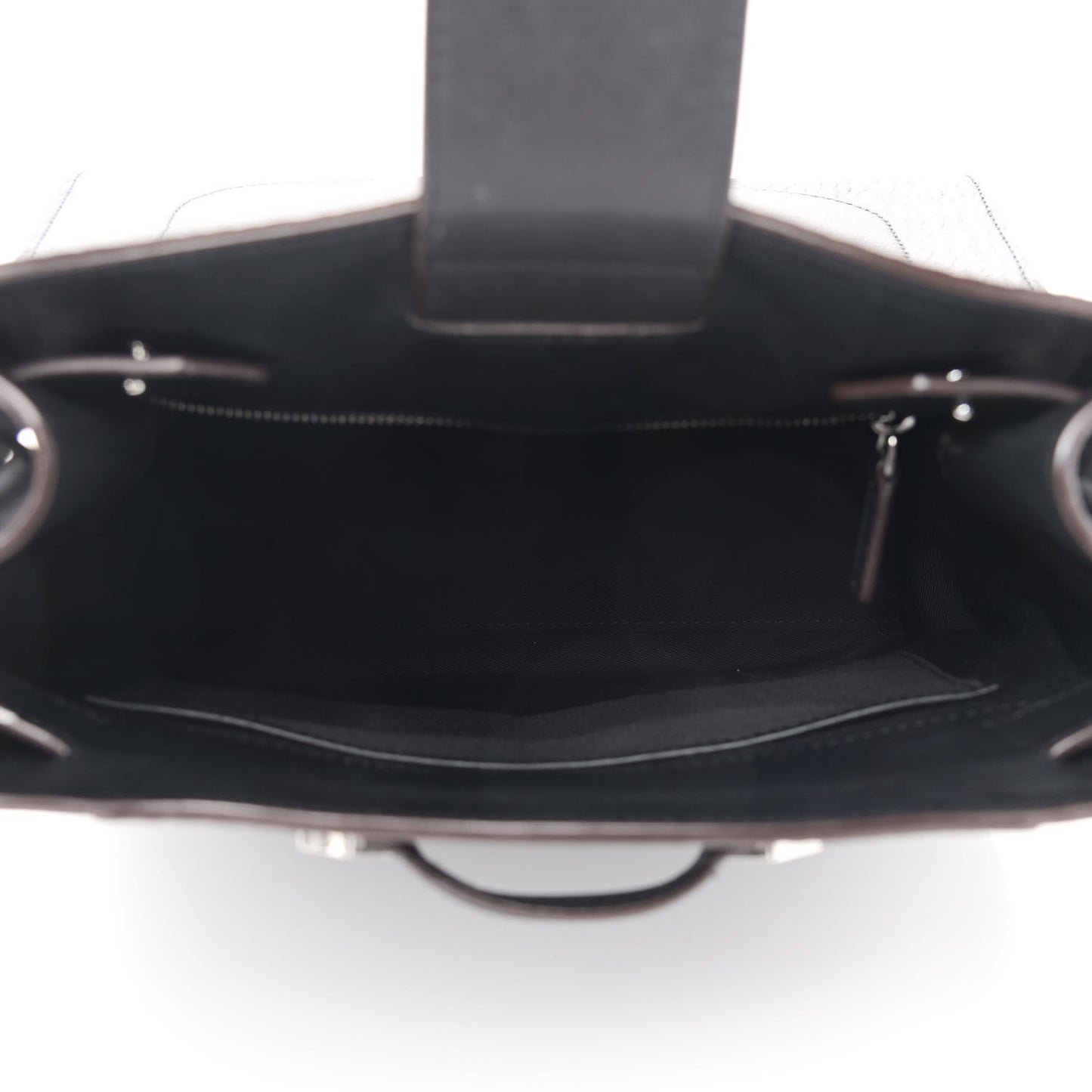 Visetos Calfskin Essential Bucket Bag Black