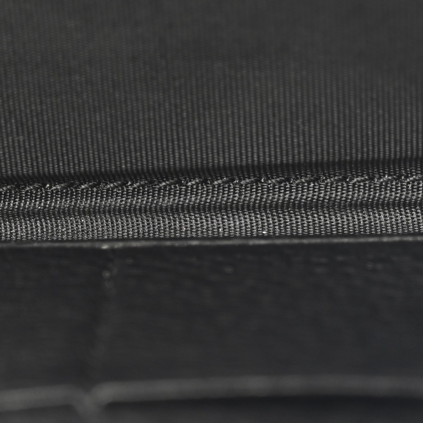Monogram Calfskin Zip Around Wallet Black