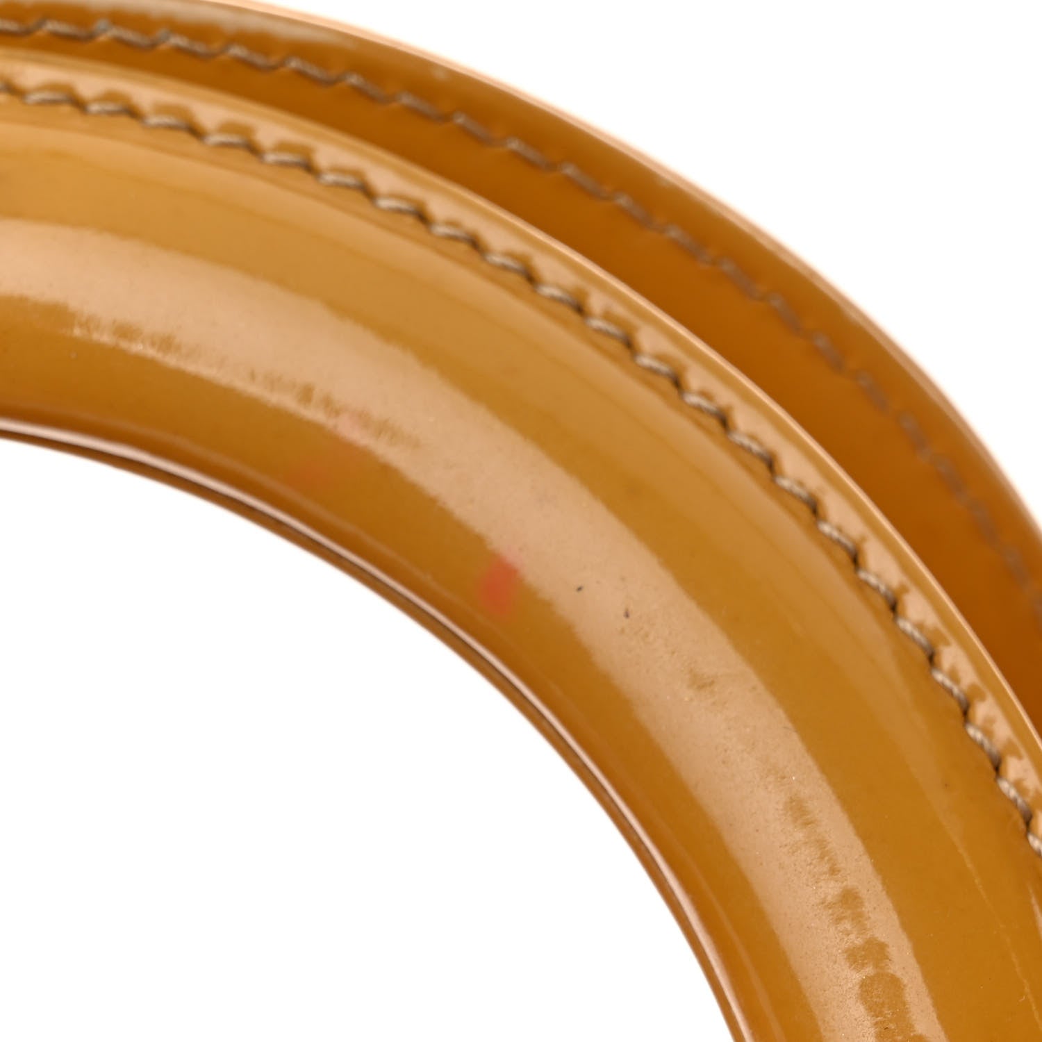 Christian Dior Patent Cannage Large Lady Dior Dark Beige 9 of 11