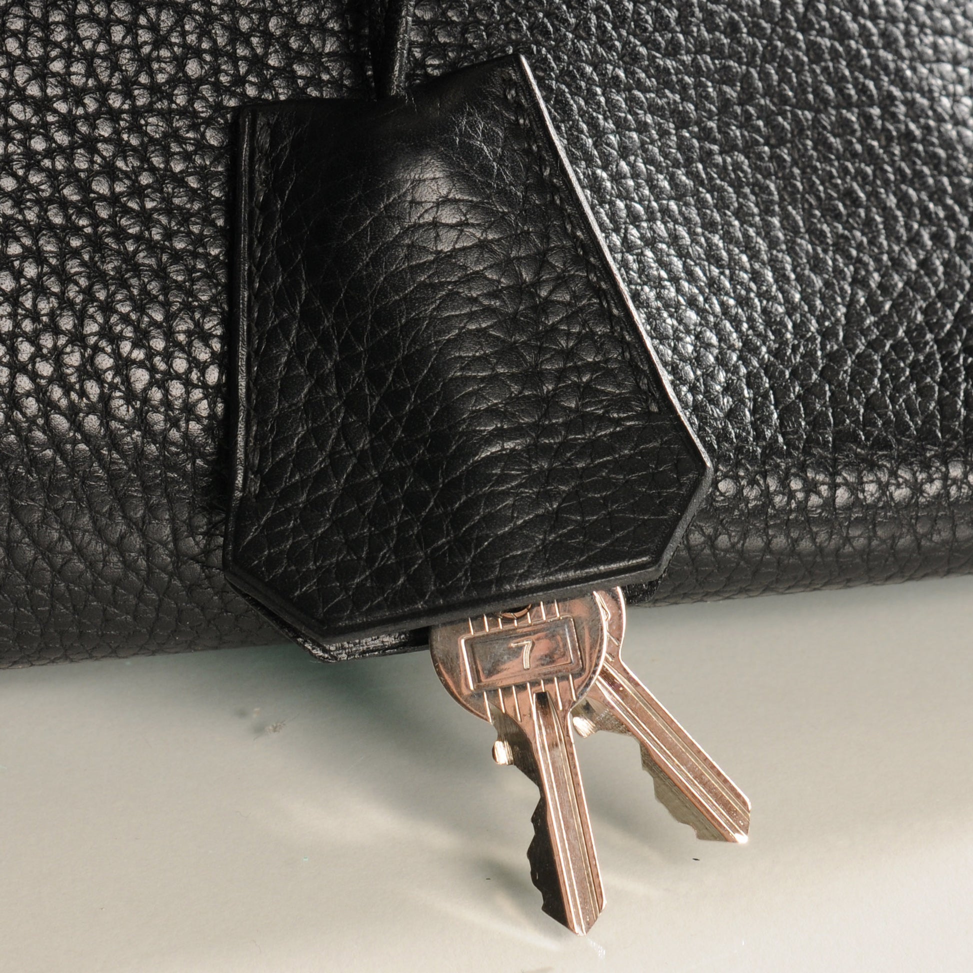 Hermes Taurillon Clemence JPG Birkin 42 Black 9 of 9