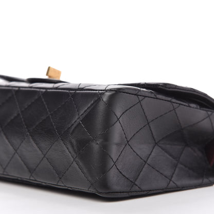Chanel Aged Calfskin Quilted 2.55 Reissue 225 Flap Black 7 of 11