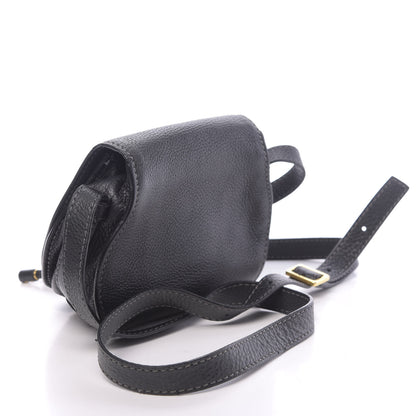 Chloe Calfskin Mini Marcie Round Crossbody Bag Black 3 of 17