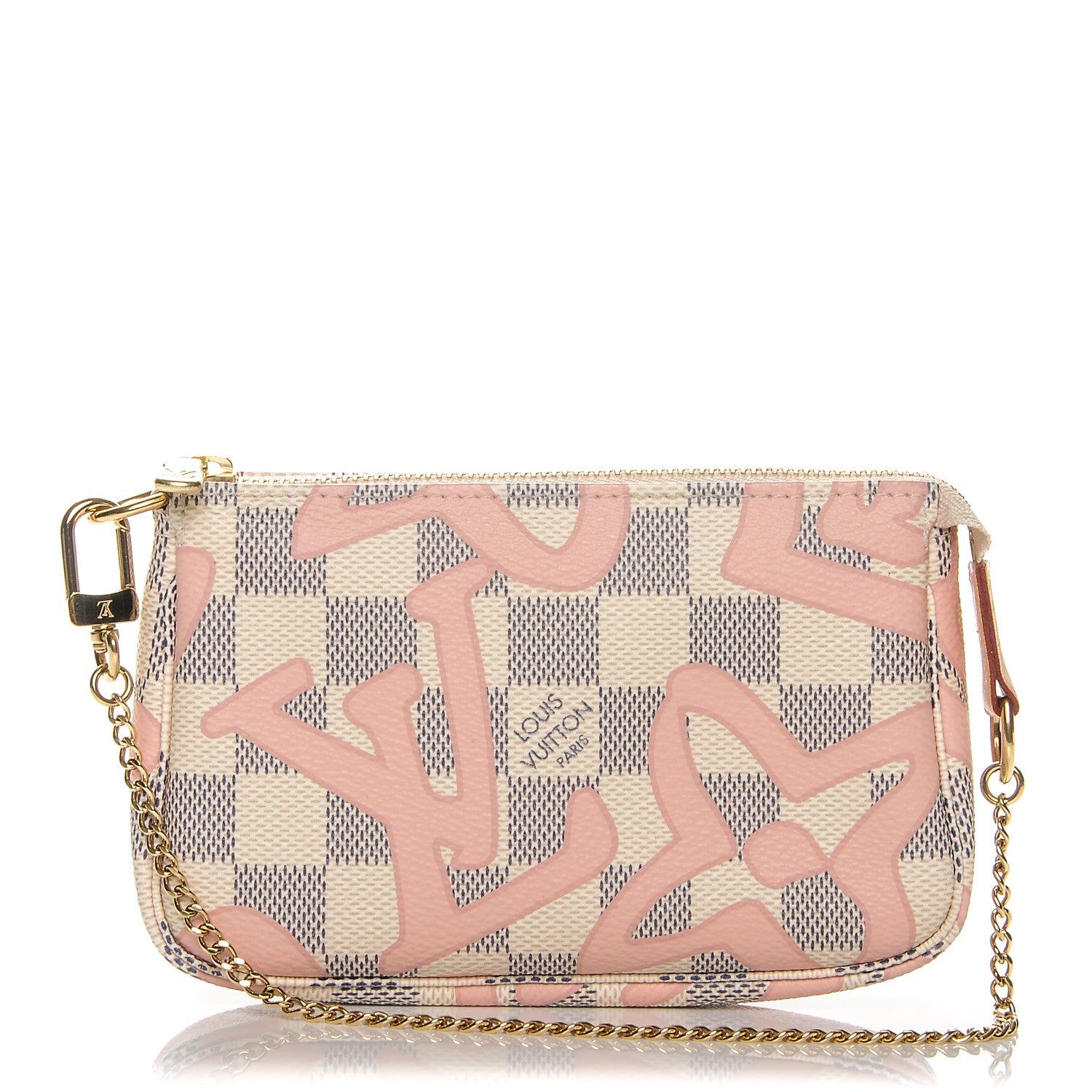 Louis Vuitton Damier Azur Tahitienne Mini Pochette Accessories 1 of 6