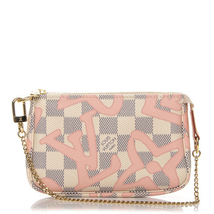 Louis Vuitton Damier Azur Tahitienne Mini Pochette Accessories 1 of 6