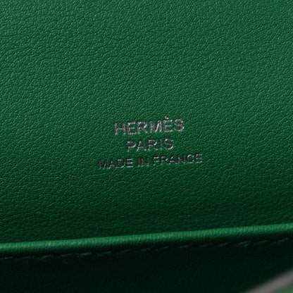 Hermes Swift Kelly Pochette Clutch Vert Vertigo 6 of 11