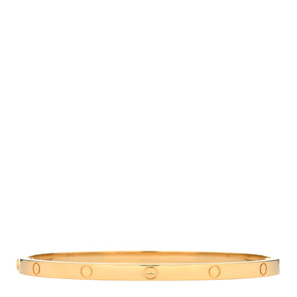 Cartier 18K Yellow Gold Small LOVE Bracelet 17 2 of 5