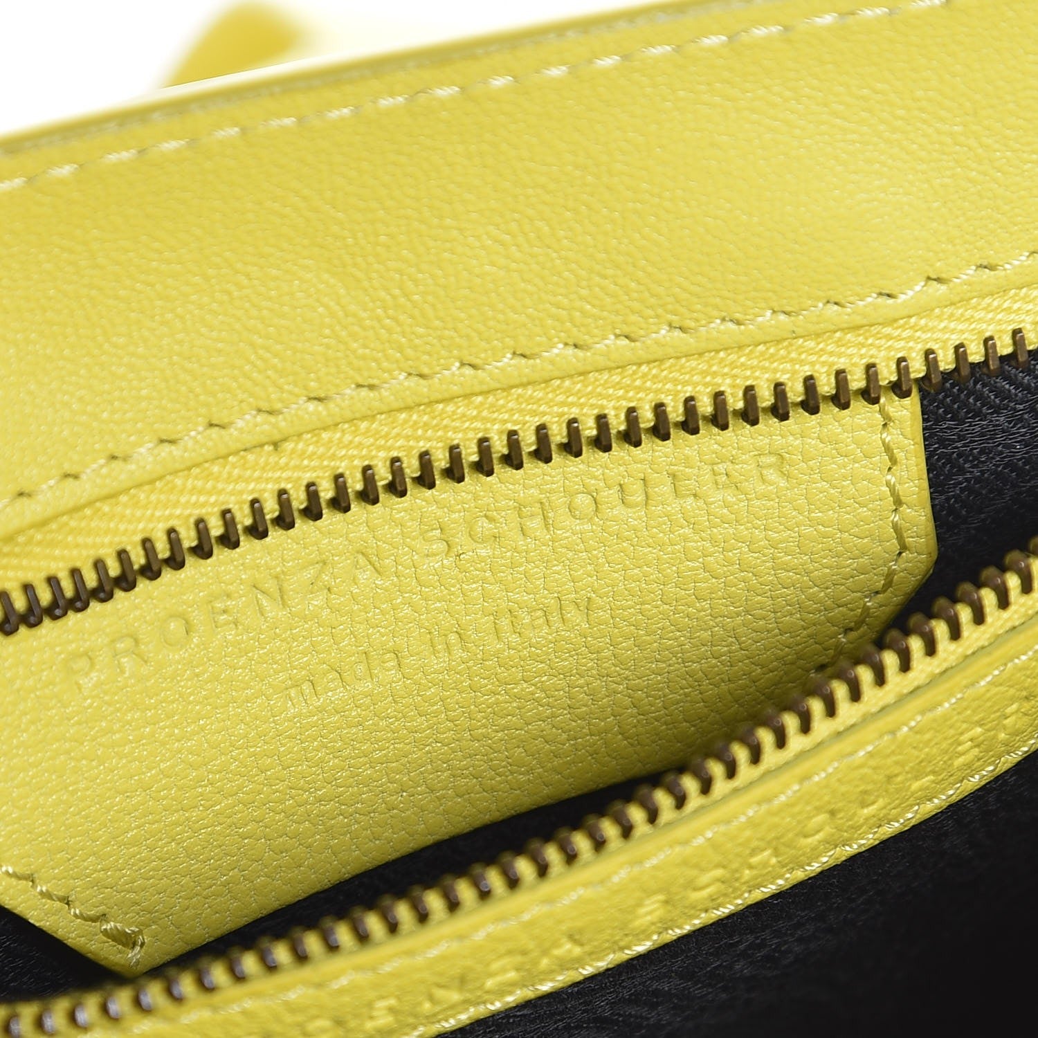 Proenza Schouler Lambskin PS1 Mini Pouch Messenger Bag Sunshine 7 of 8