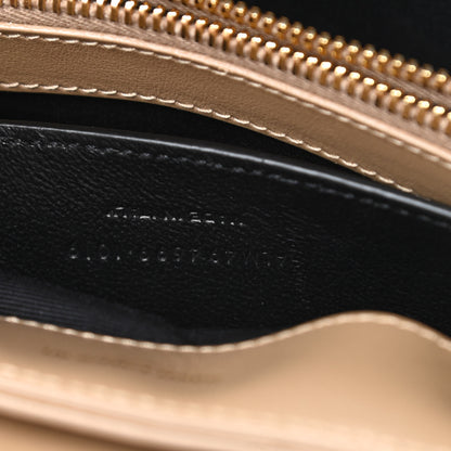 Saint Laurent Calfskin Y Quilted Monogram Small Loulou Chain Satchel Dark Beige 7 of 13