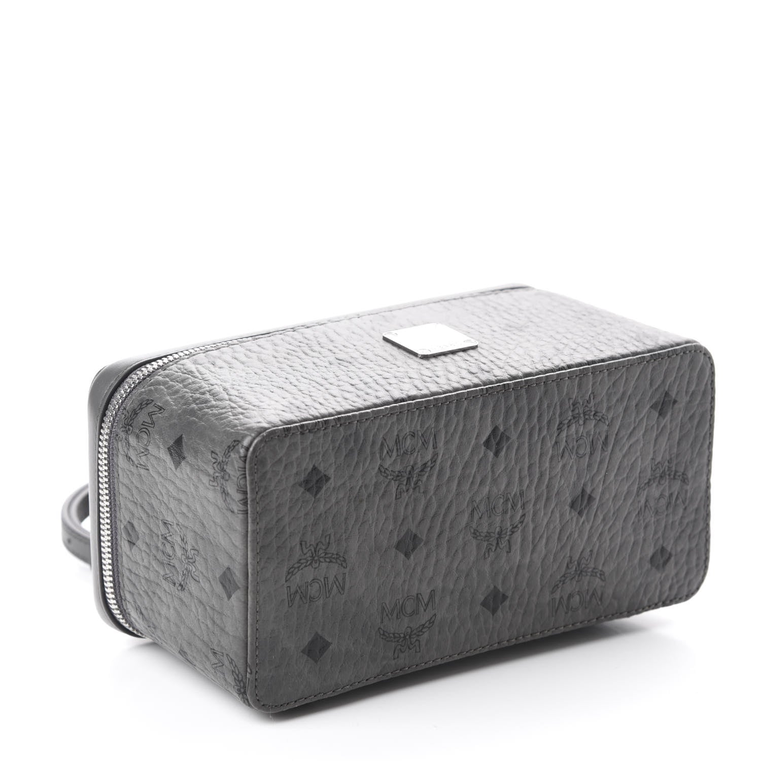 MCM Visetos Vanity Case Grey 4 of 11