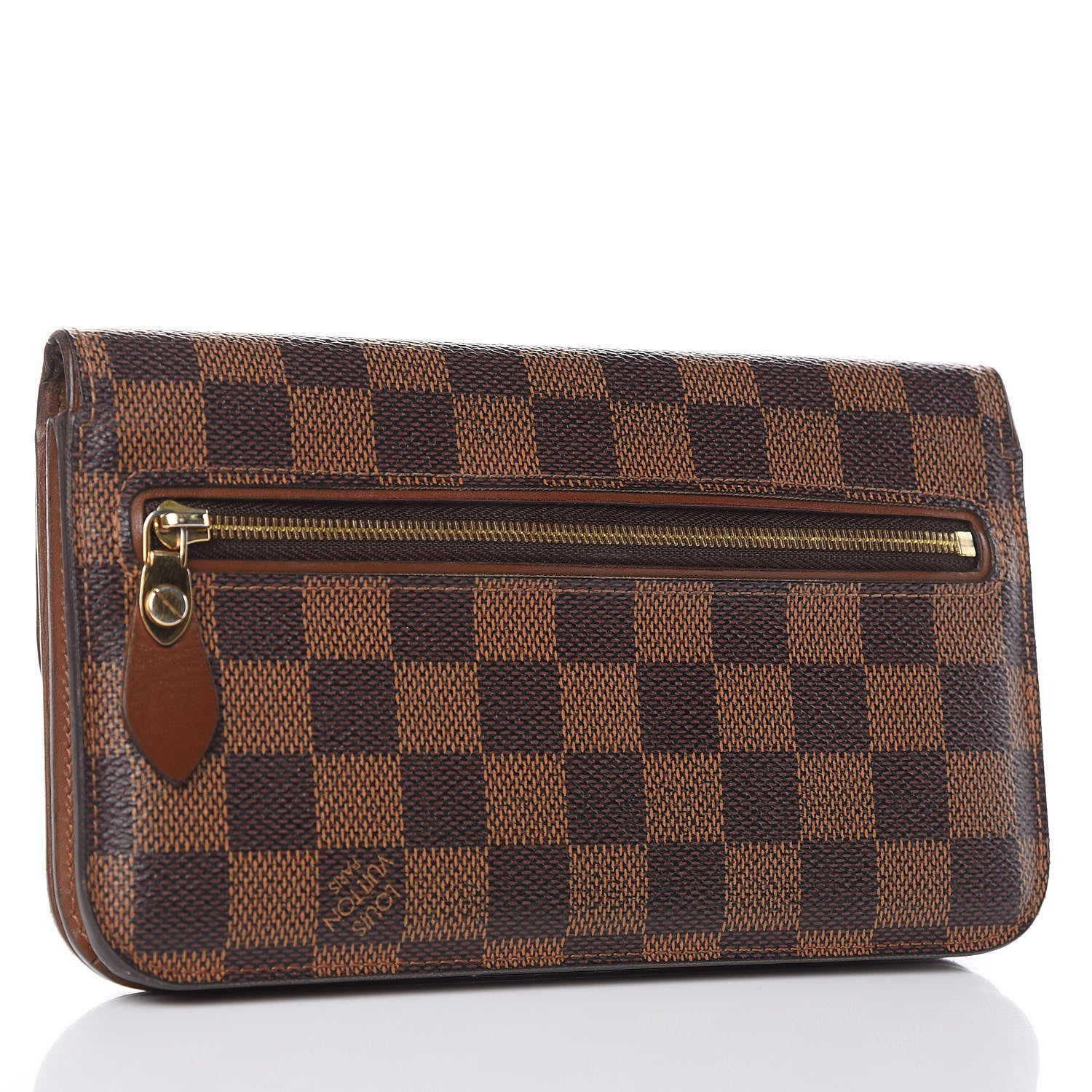 Louis Vuitton Damier Ebene Ascot Wallet 3 of 13