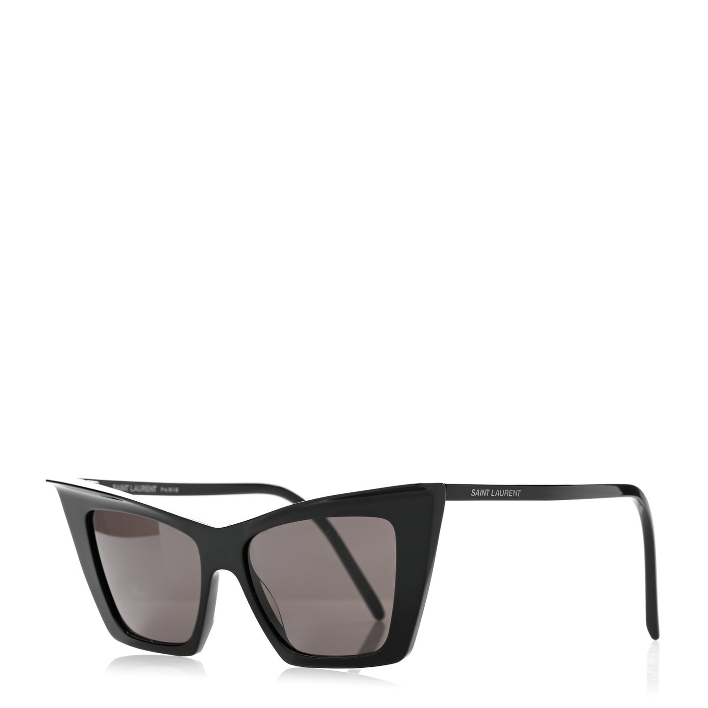 Acetate SL 372 Cat Eye Sunglasses Black