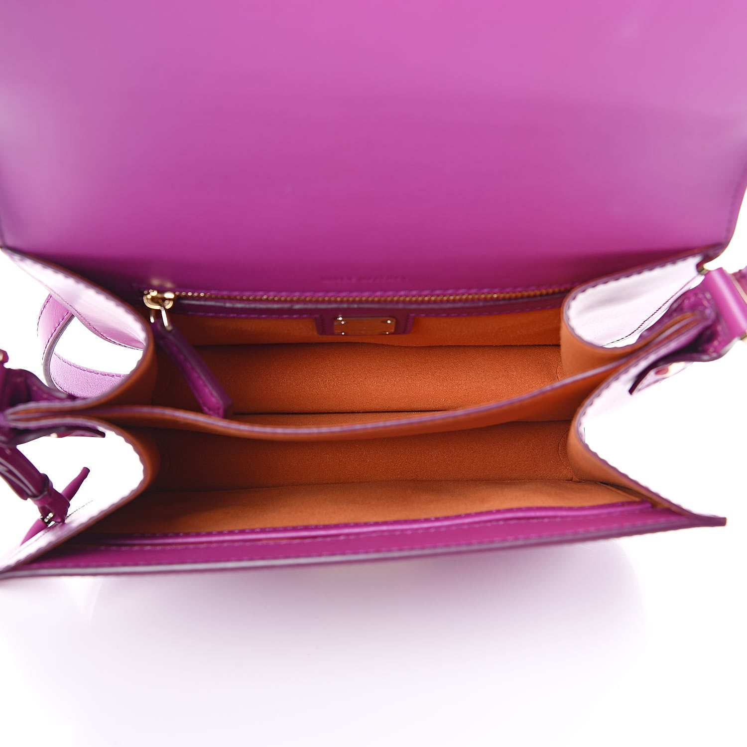 MCM Calfskin Patricia Small Crossbody Bag Viva Lila 5 of 10