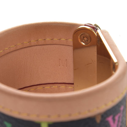 Louis Vuitton Monogram Multicolor S Lock Bracelet M Black 6 of 7