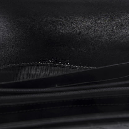 Gucci Calfskin Matelasse GG Marmont Continental Wallet Black 7 of 10