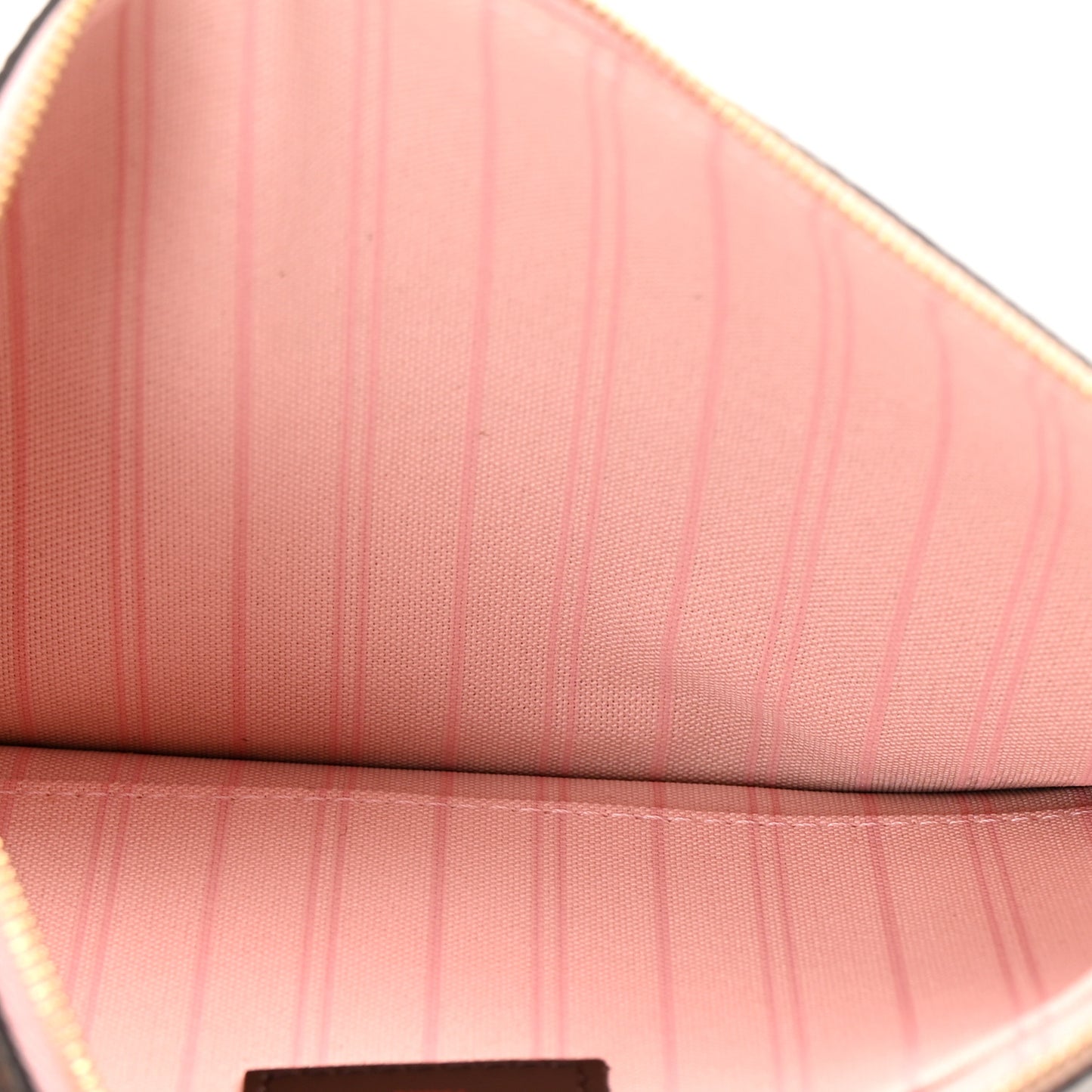 Damier Ebene Neverfull MM GM Pochette Rose Ballerine