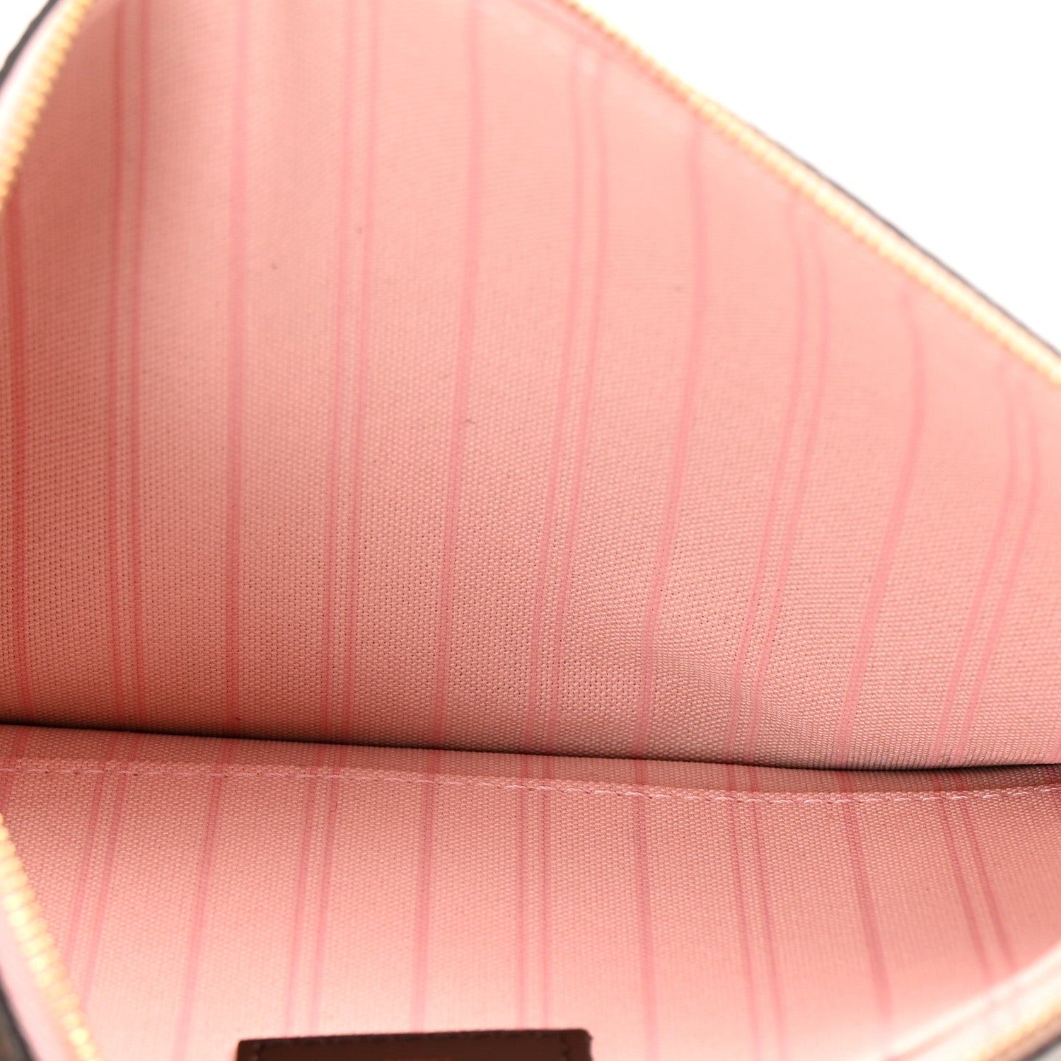 Louis Vuitton Damier Ebene Neverfull MM GM Pochette Rose Ballerine 5 of 11