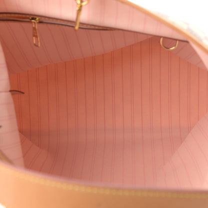 Louis Vuitton Damier Azur Delightful PM Rose Ballerine 4 of 9