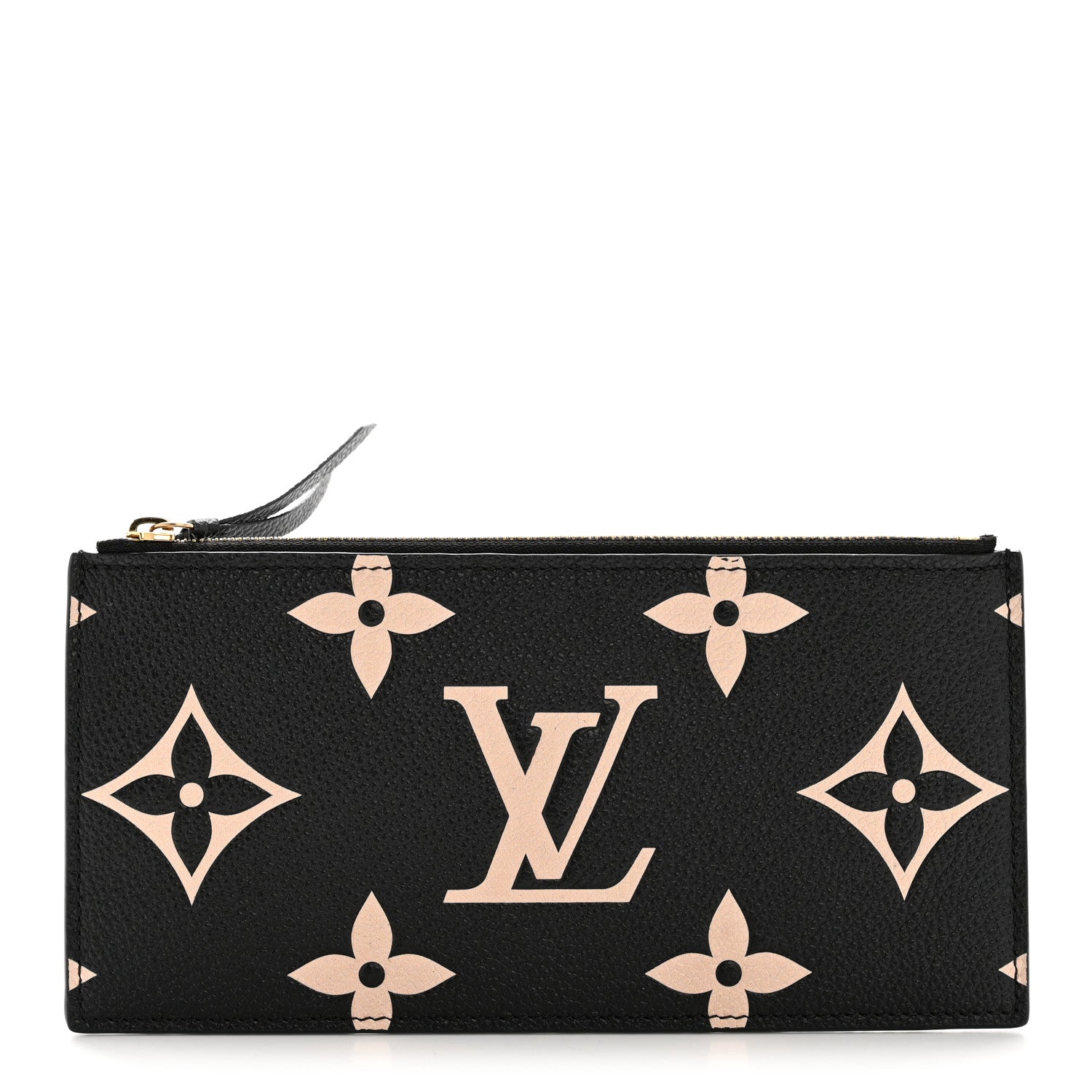 Louis Vuitton Empreinte Monogram Giant Crafty Pochette Felicie Zippered Insert Black 1 of 8