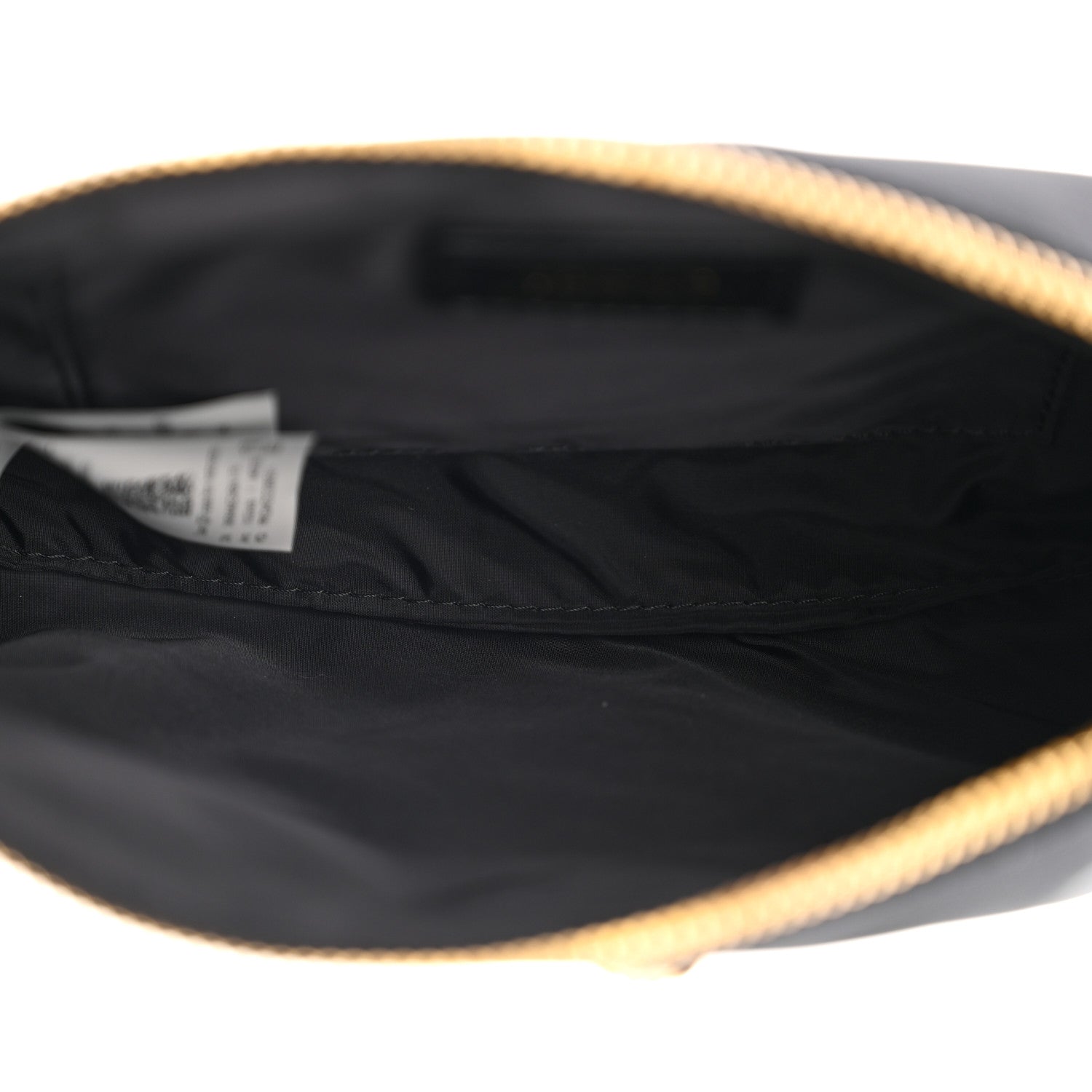 Versace Nylon Tribute Icon Flat Pouch Black 5 of 10