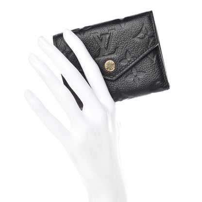 Louis Vuitton Empreinte Zoe Wallet Black 2 of 11
